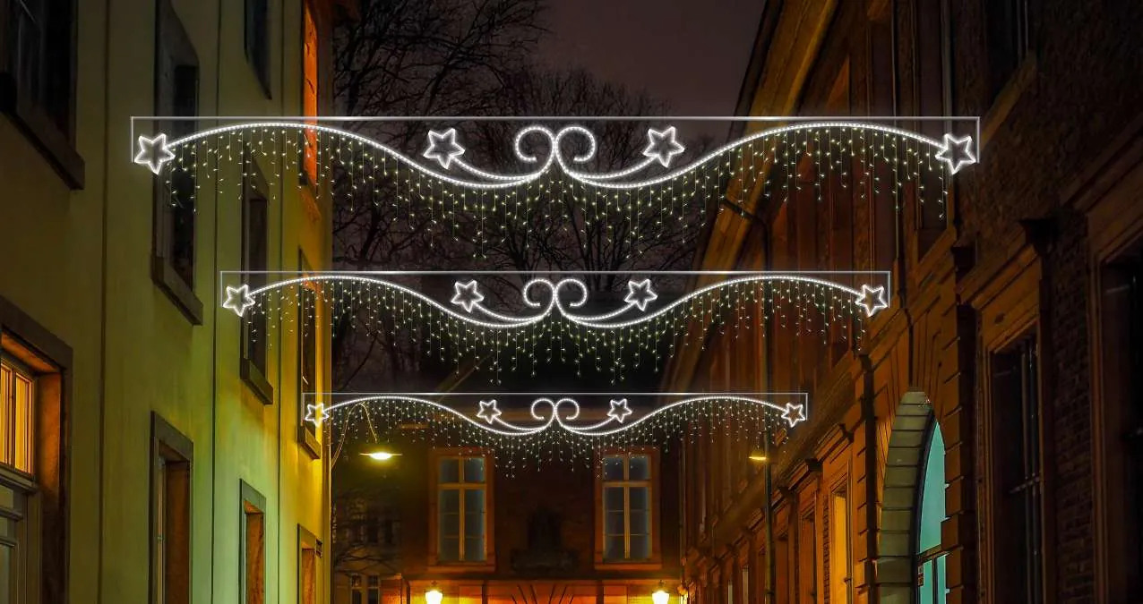Instalación de iluminación de INTERDEKOR