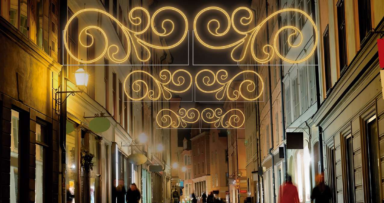 Instalación de iluminación de INTERDEKOR