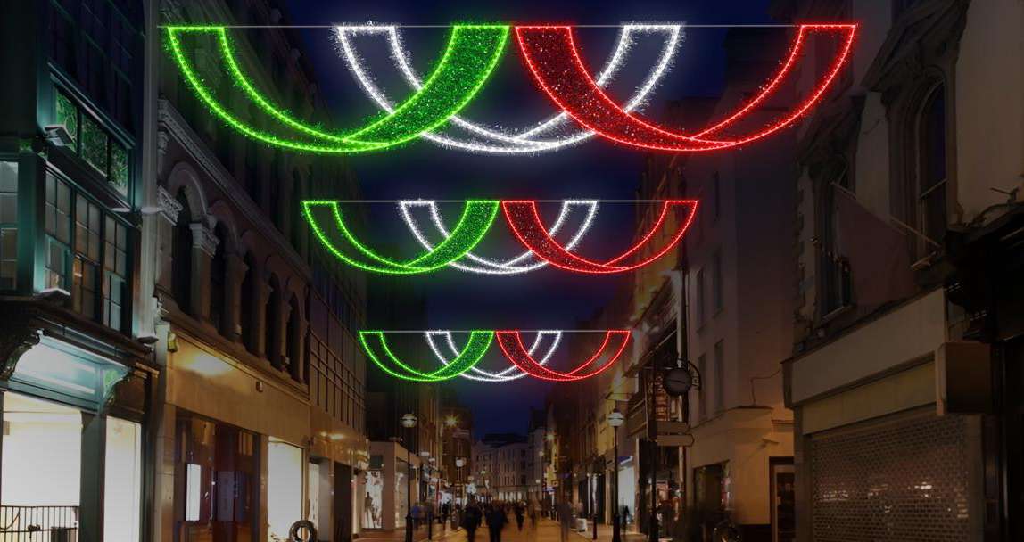 Instalación de iluminación de INTERDEKOR