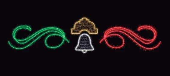 Volutas tricolor con campana