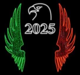 Alas con aguila y 2025