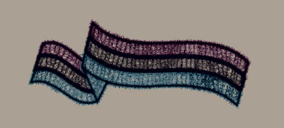 Liston tricolor recto