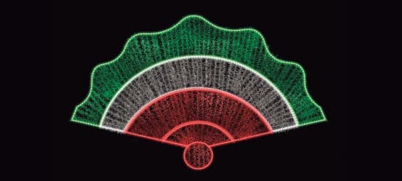 Abanico tricolor