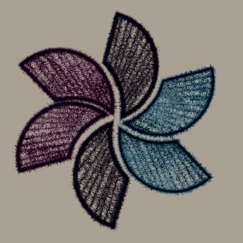 Rehilete tricolor