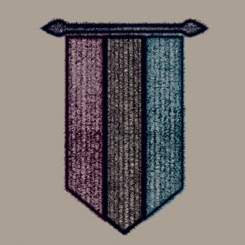 Banderin escudo tricolor