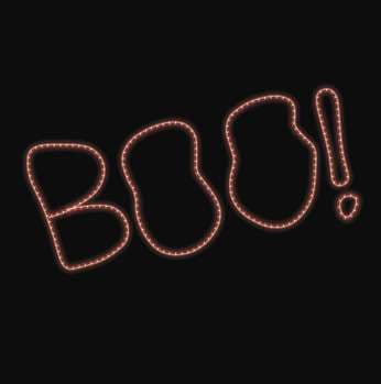 Letrero BOO