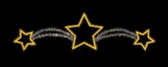 Estrellas con estela