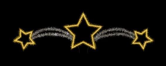 Estrellas con estela