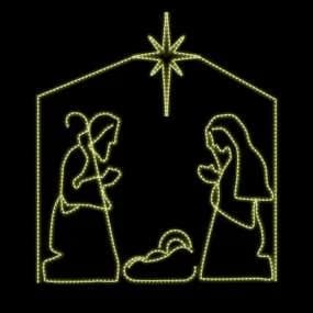Nacimiento con estrella