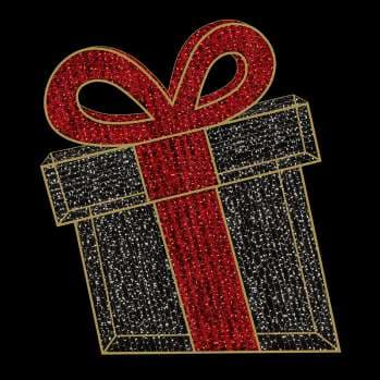 Caja de regalo con moño