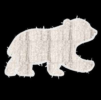 Oso polar grande