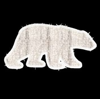 Oso polar grande