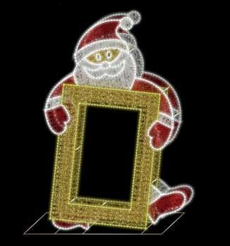 Santa con marco