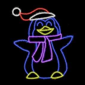 Pingüino con bufanda