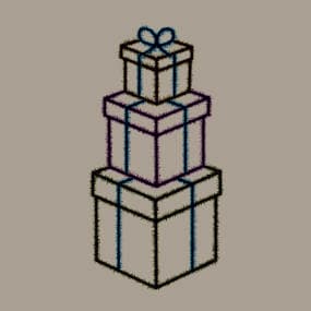 Regalos apilados