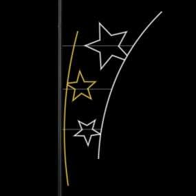 Estrellas en curva