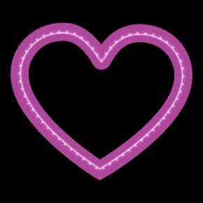Corazón sencillo silueta