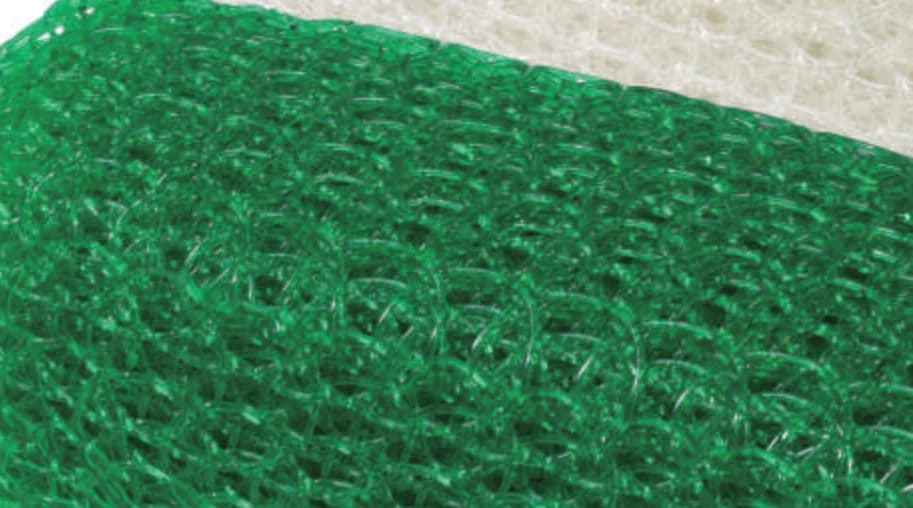 Malla de PVC verde