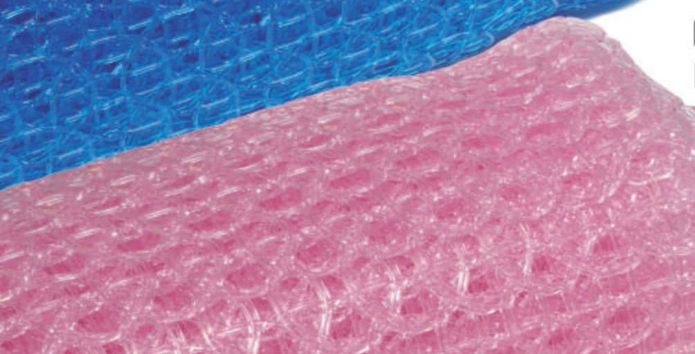 Malla de PVC rosa